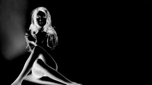 Dark Erotic Art Porn Background & Wallpaper - Women, Legs, Long hair, Nude