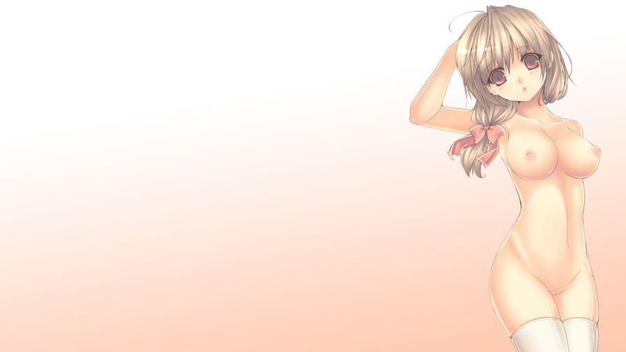 Porn Anime Girl Wallpaper, Pink Background